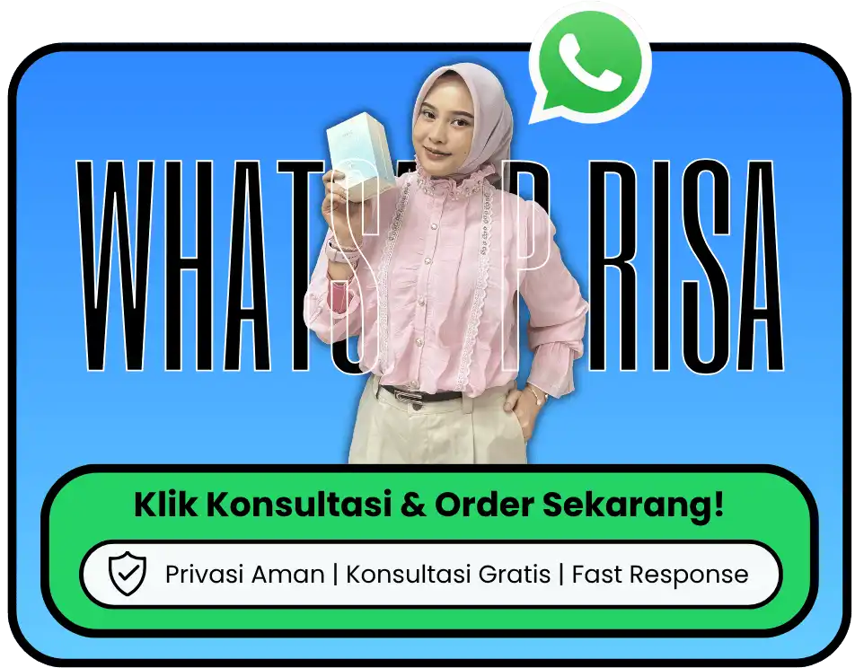 Konsultasi & Order S-GLOW via WhatsApp Risa